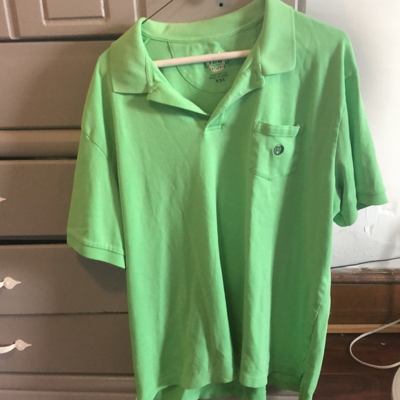 Chaps Other - Men’s XXL Chaps Polo Shirt Green Easter Brunch